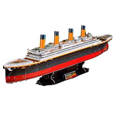 Модель сборная Титаник 113 деталей Cubic Fun T4011H 1